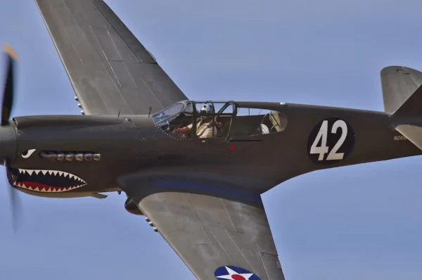 10: Curtiss P-40 Warhawk