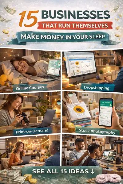 15 Businesses That Run Themselves Make Money in Your Sleep