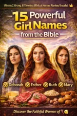 15 Powerful Girl Names From The Bible