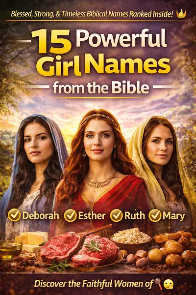 15 Powerful Girl Names From The Bible
