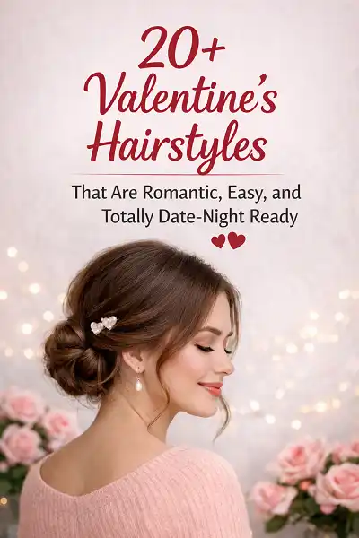 20+ Romantic and Easy Valentine’s Day Hairstyles for Date Night
