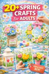 20+ Spring Crafts For Adults