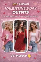 25+ Casual Valentine’s Day Outfit Ideas for Date Night and Brunch