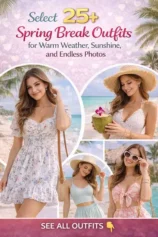 25+ Stylish Spring Break Outfit Ideas for Warm Weather and Sunny Adventures