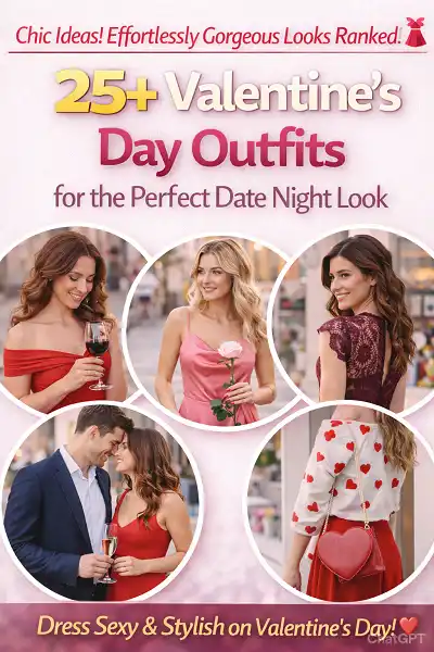 25+ Valentine’s Day Outfits for the Perfect Date Night Look
