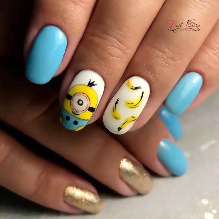 30+ Cute Disney Nails for a Magical Manicure
