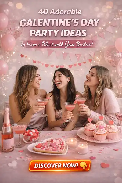 40 Adorable Galentine’s Day Party Ideas to Have a Blast with Your Besties!