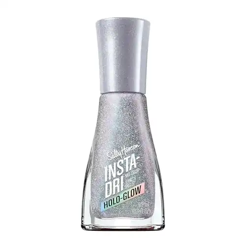 Sally Hansen Insta-Dri Holo-Glow Nail Polish | Quick Dry, Long La...