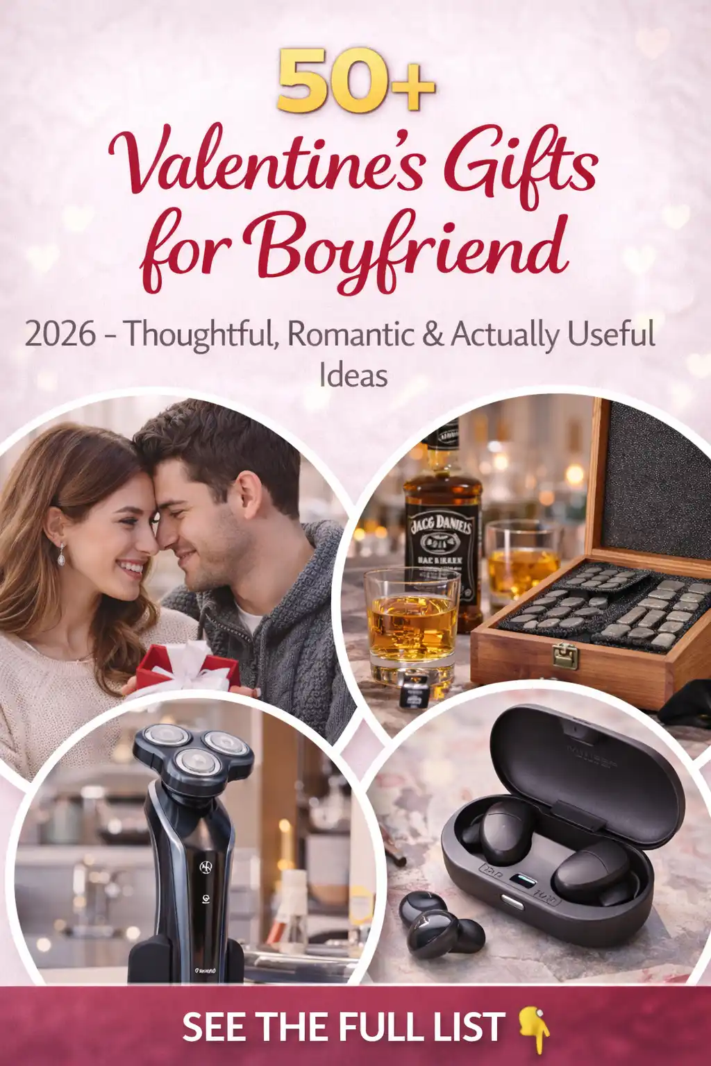 50+ Thoughtful Valentine’s Day Gift Ideas for Your Boyfriend in 2026
