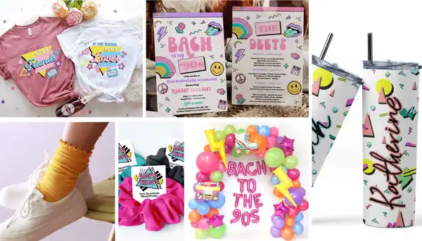 bach to the 90s bachelorette theme