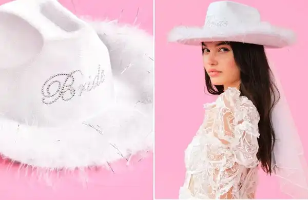 Bride Bachelorette Party Cowgirl Hat