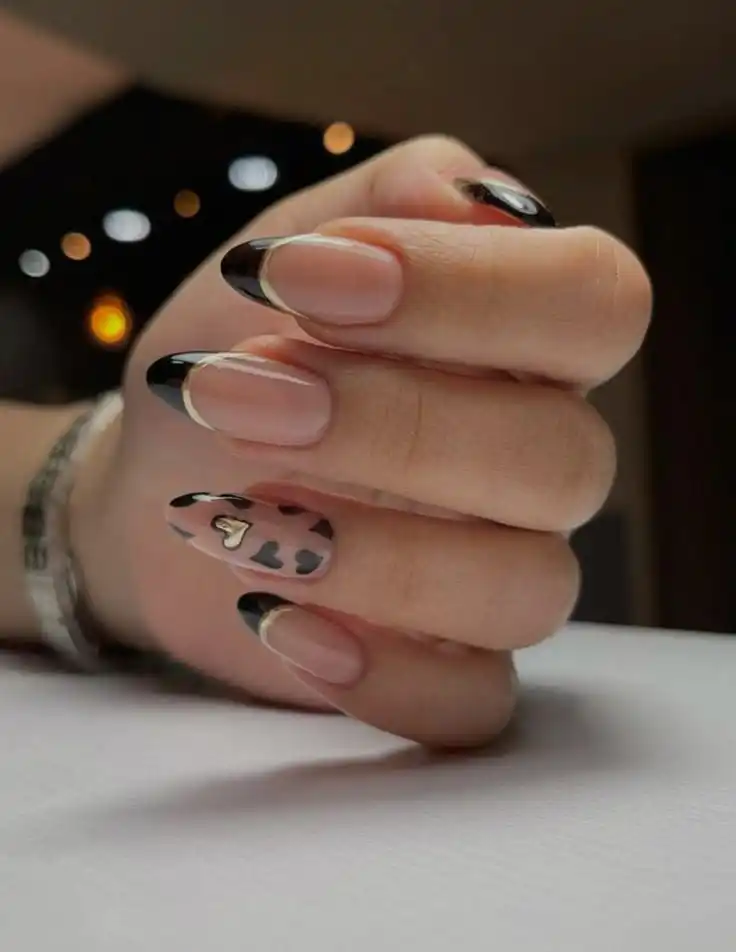 20+ Black Valentine’s Day Nails That Feel Bold, Romantic, and Totally Chic