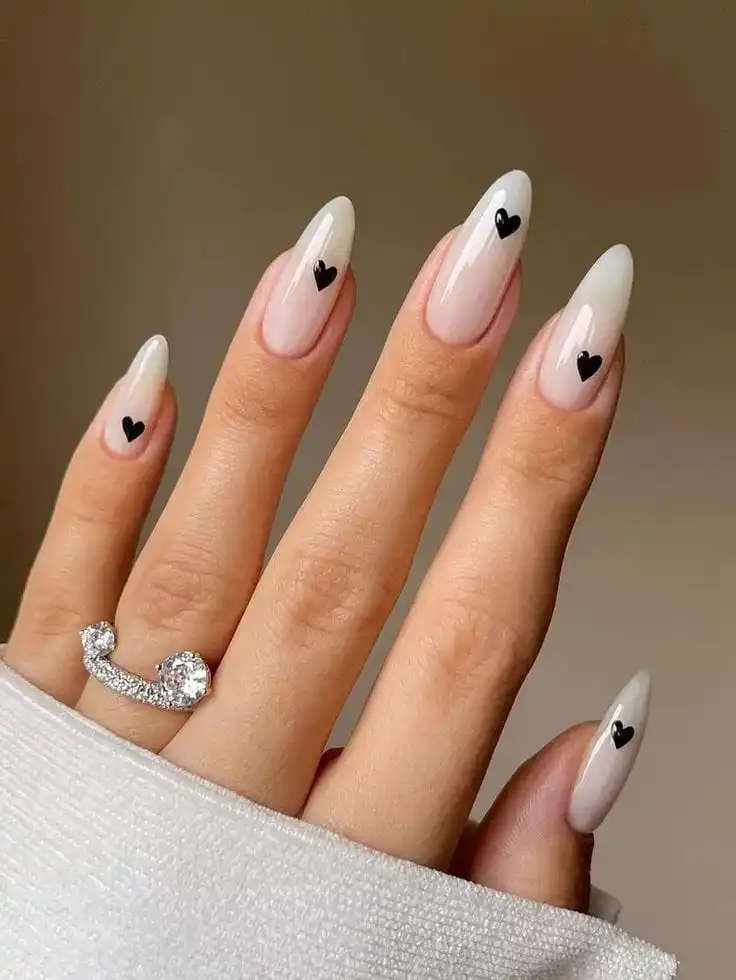 20+ Black Valentine’s Day Nails That Feel Bold, Romantic, and Totally Chic
