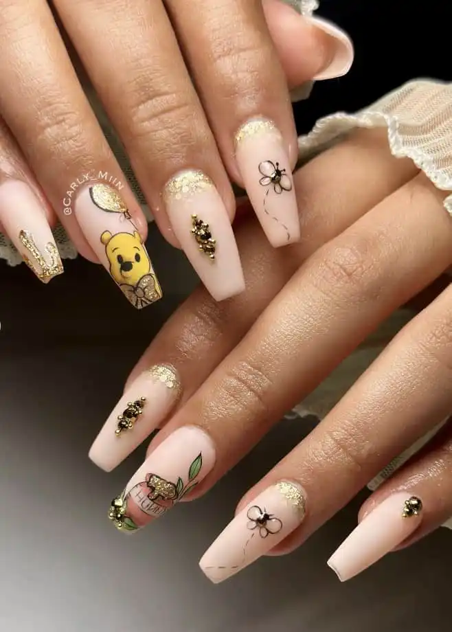 30+ Cute Disney Nails for a Magical Manicure