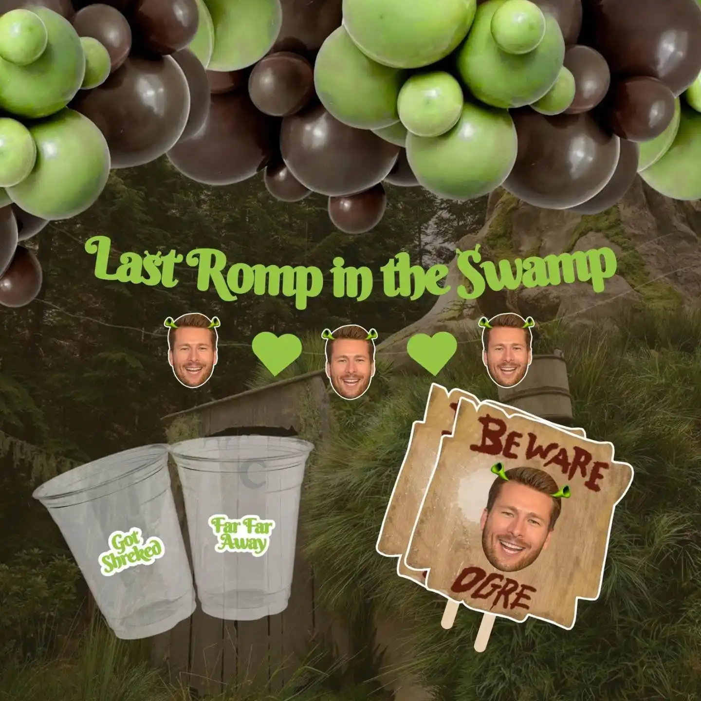 Last Romp In The Swamp Bachelorette Party Theme