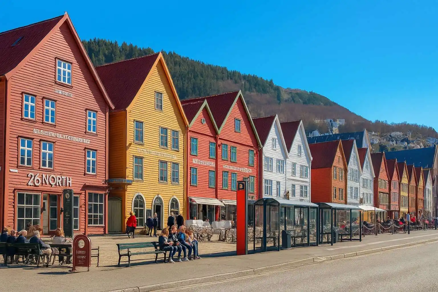 My photo of Bergen in Norway taken summer 2025