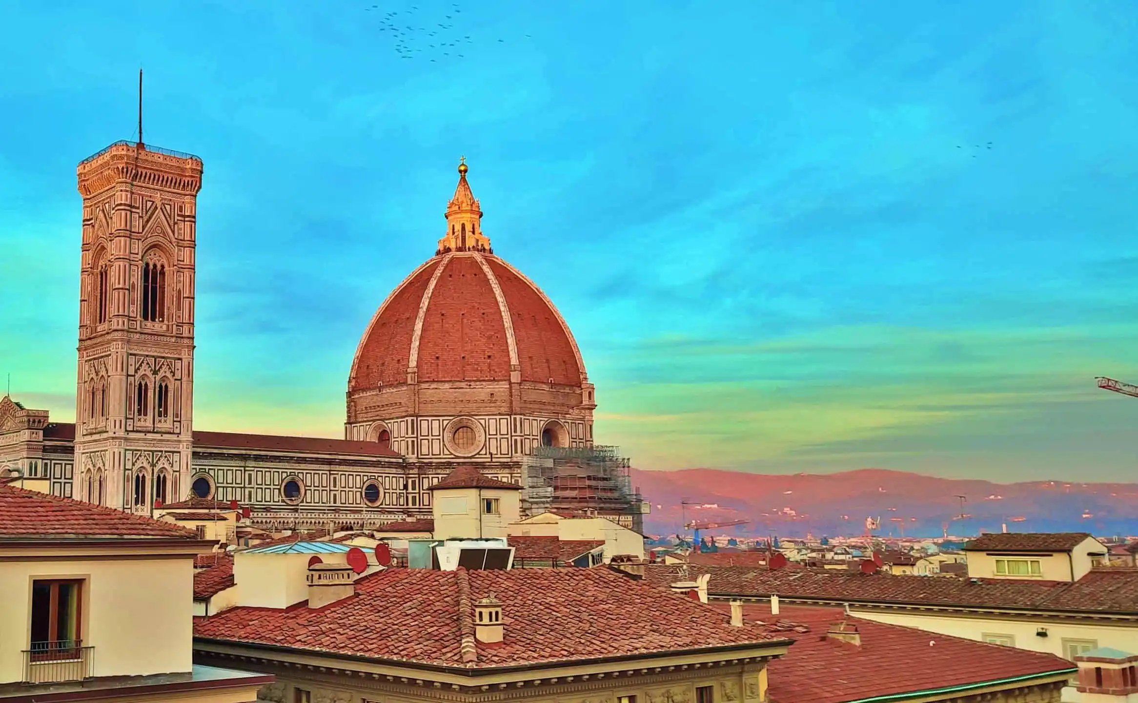 My photo of Duomo of Florence (Cathedral of Santa Maria del Fiore) taken in summer