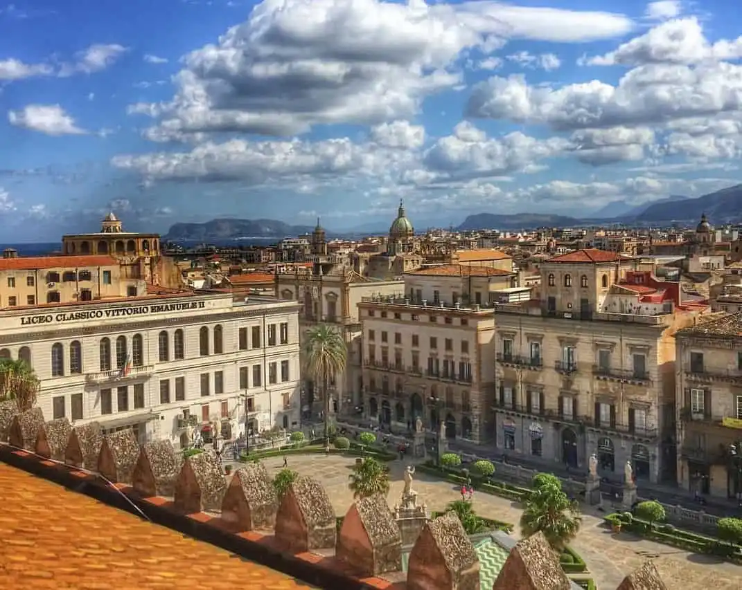 My photo of Palermo in Sicily taken on a sunny afternoon