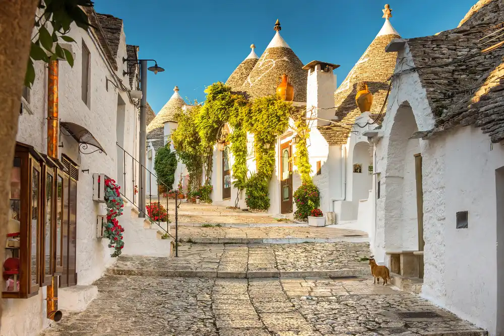 Puglia Italy white houses