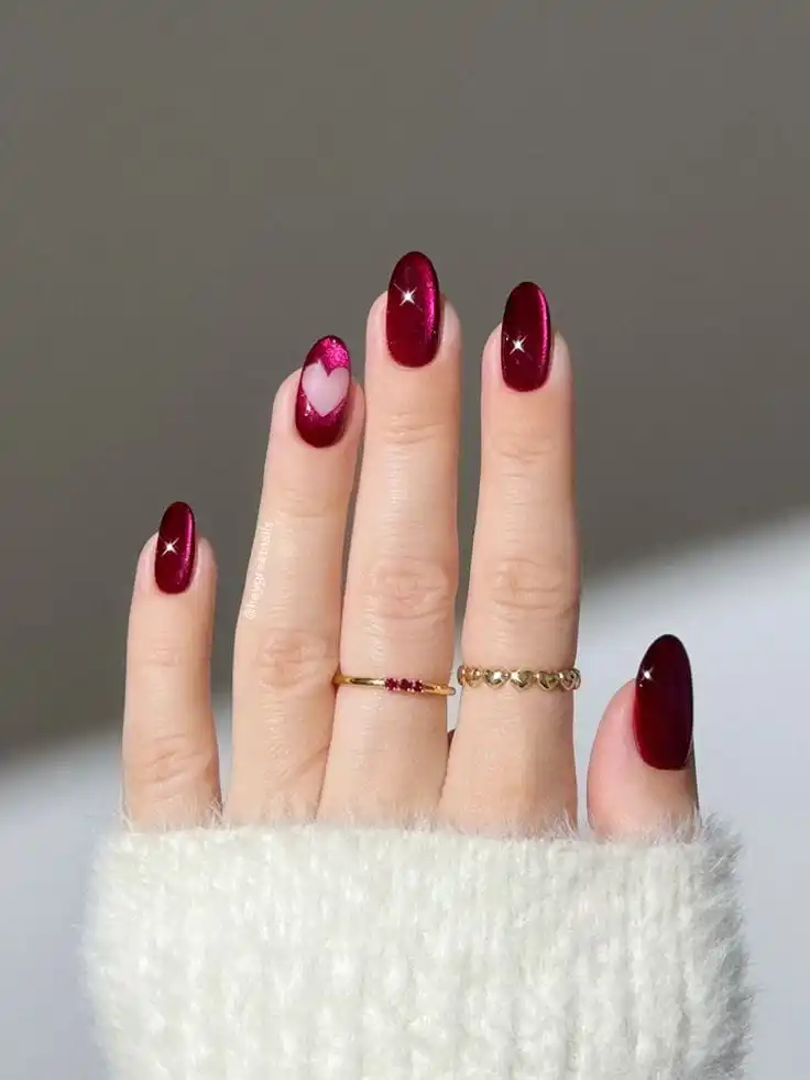 50+ Simple Valentine’s Day Nails for a Cute, Effortless, Romantic Look