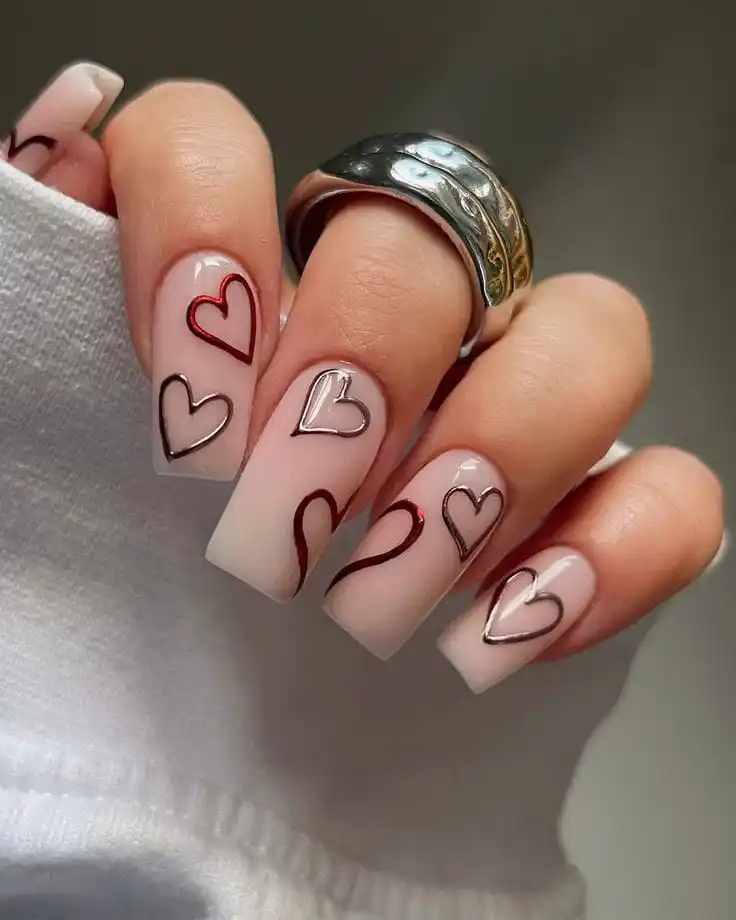 50+ Simple Valentine’s Day Nails for a Cute, Effortless, Romantic Look