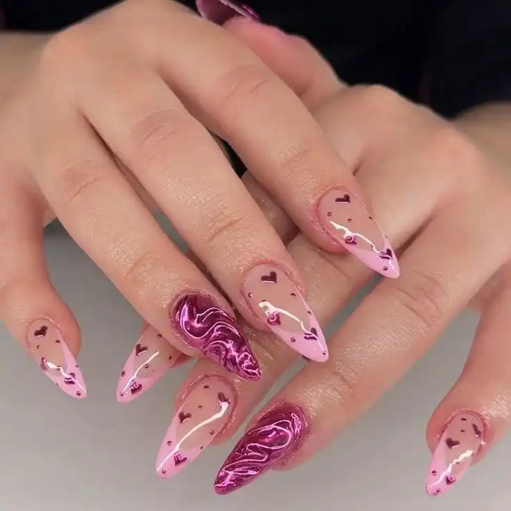 50+ Simple Valentine’s Day Nails for a Cute, Effortless, Romantic Look