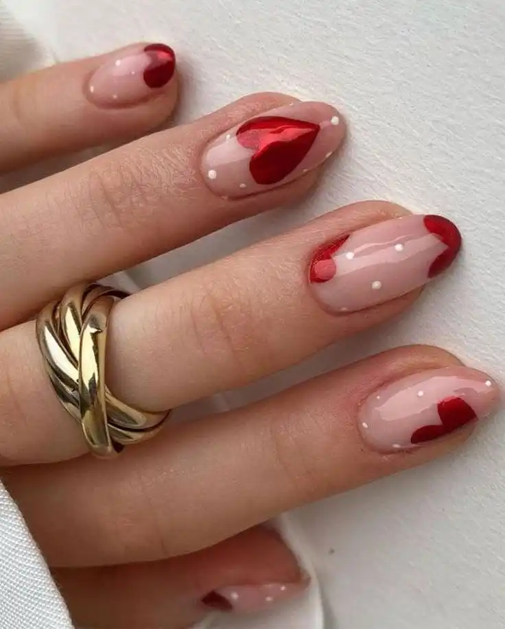 50+ Simple Valentine’s Day Nails for a Cute, Effortless, Romantic Look