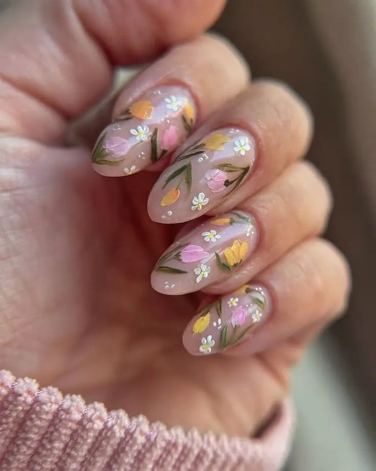 30+ Simple Spring Nails That Feel Fresh, Soft, and Effortlessly Pretty
