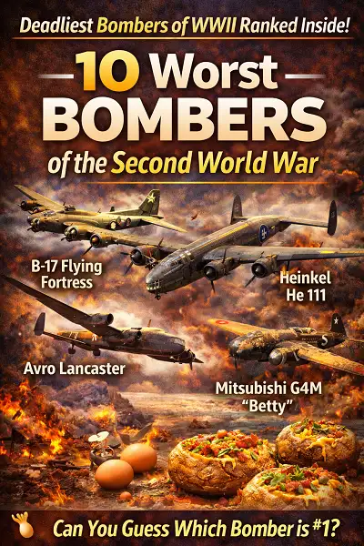 The 10 worst bombers of the Second World War