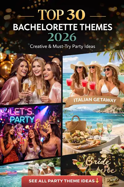 The Best 2026 Bachelorette Themes Brides Are Currently Loving
