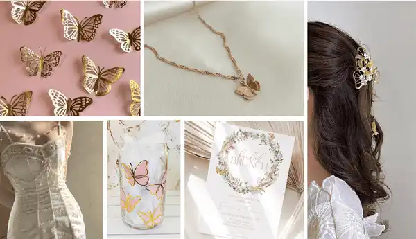 bachelorette party butterflies