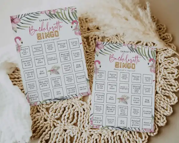 bachelorette party bingo