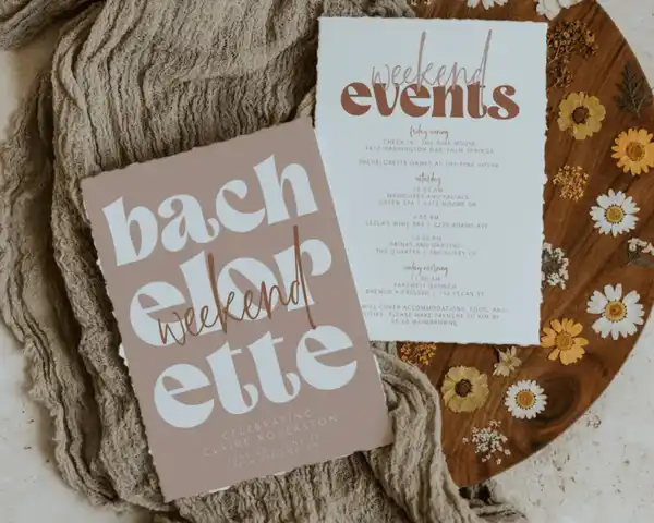 bachelorette party invitations