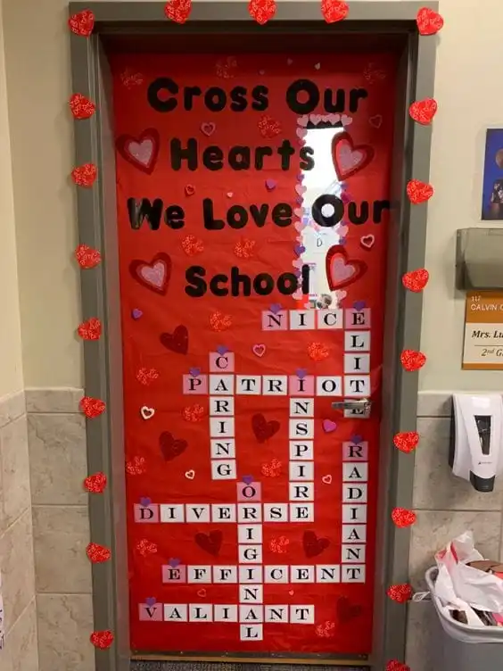 50 Creative Valentine’s Door Decorations for Your Classroom to Spread Love and Joy