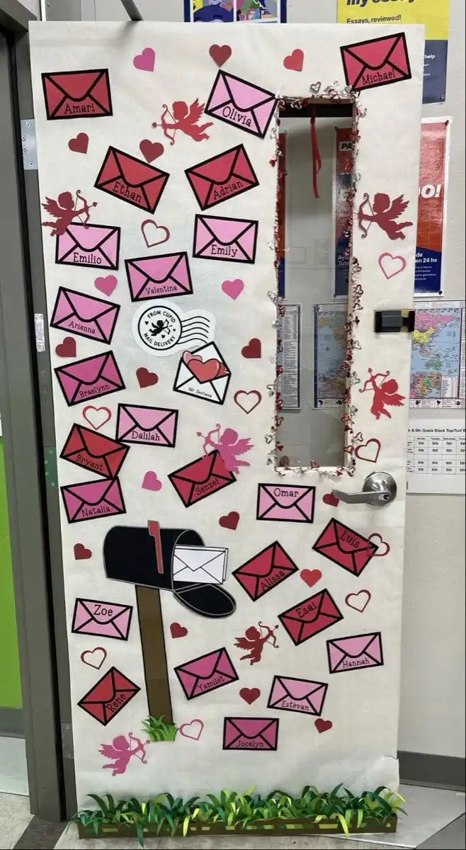 50 Creative Valentine’s Door Decorations for Your Classroom to Spread Love and Joy