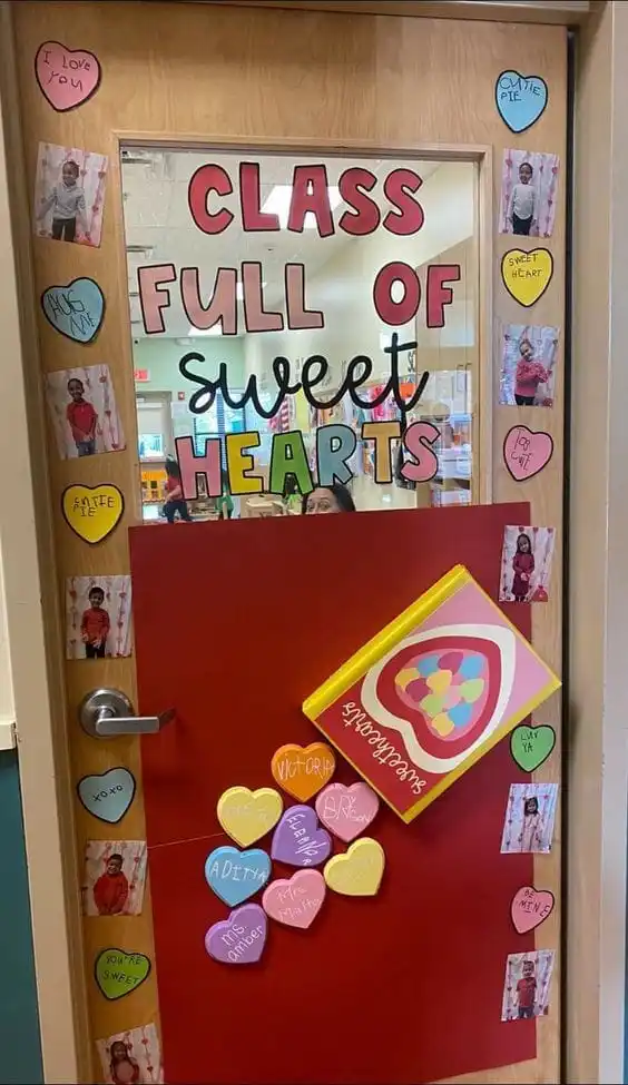 50 Creative Valentine’s Door Decorations for Your Classroom to Spread Love and Joy