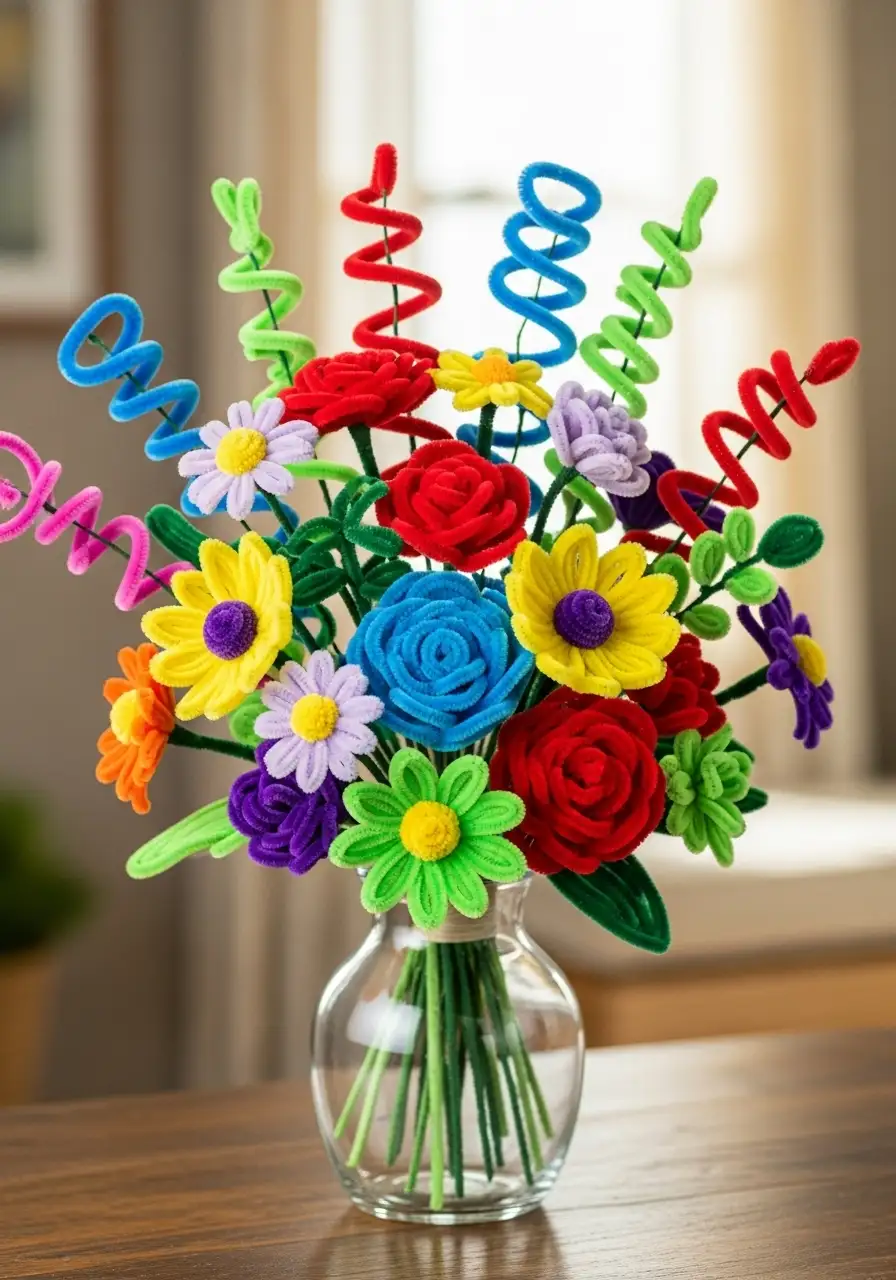 Creative Pipe Cleaner Bouquet Ideas for Any Occasion