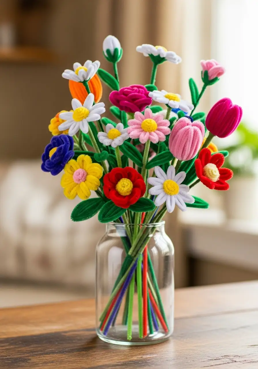 Creative Pipe Cleaner Bouquet Ideas for Any Occasion