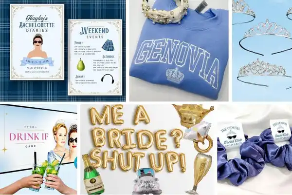 Princess Diaries Bachelorette Party Theme