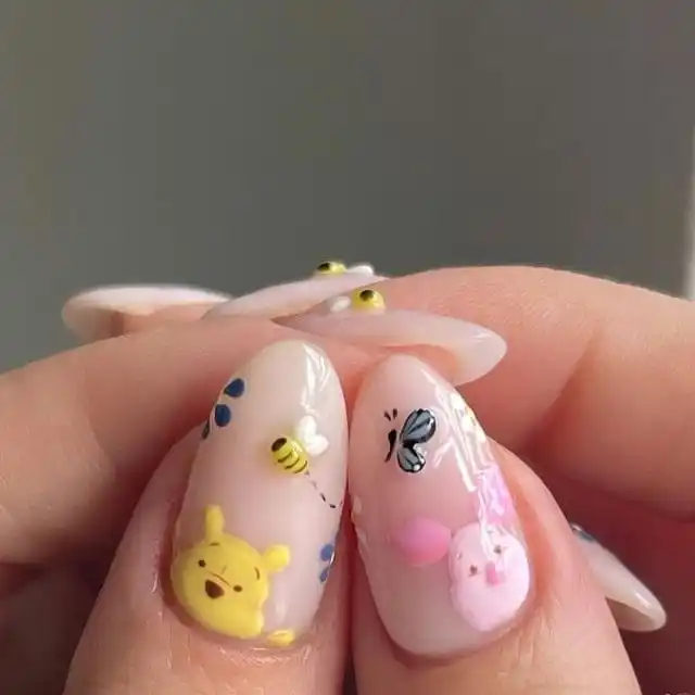 30+ Cute Disney Nails for a Magical Manicure