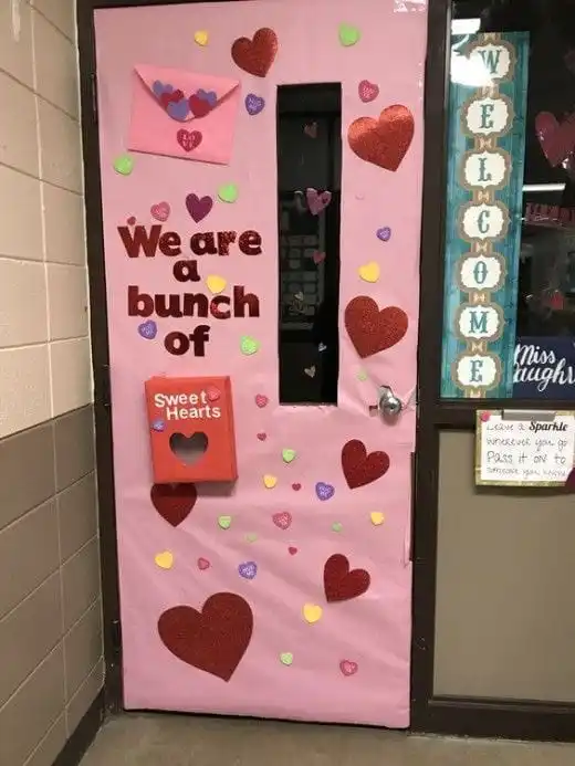 50 Creative Valentine’s Door Decorations for Your Classroom to Spread Love and Joy
