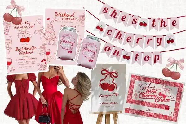 Cherry On Top Bachelorette Party
