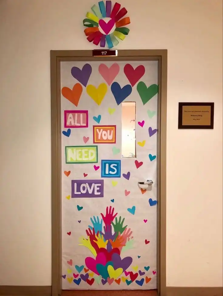50 Creative Valentine’s Door Decorations for Your Classroom to Spread Love and Joy