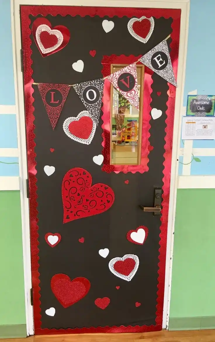 50 Creative Valentine’s Door Decorations for Your Classroom to Spread Love and Joy