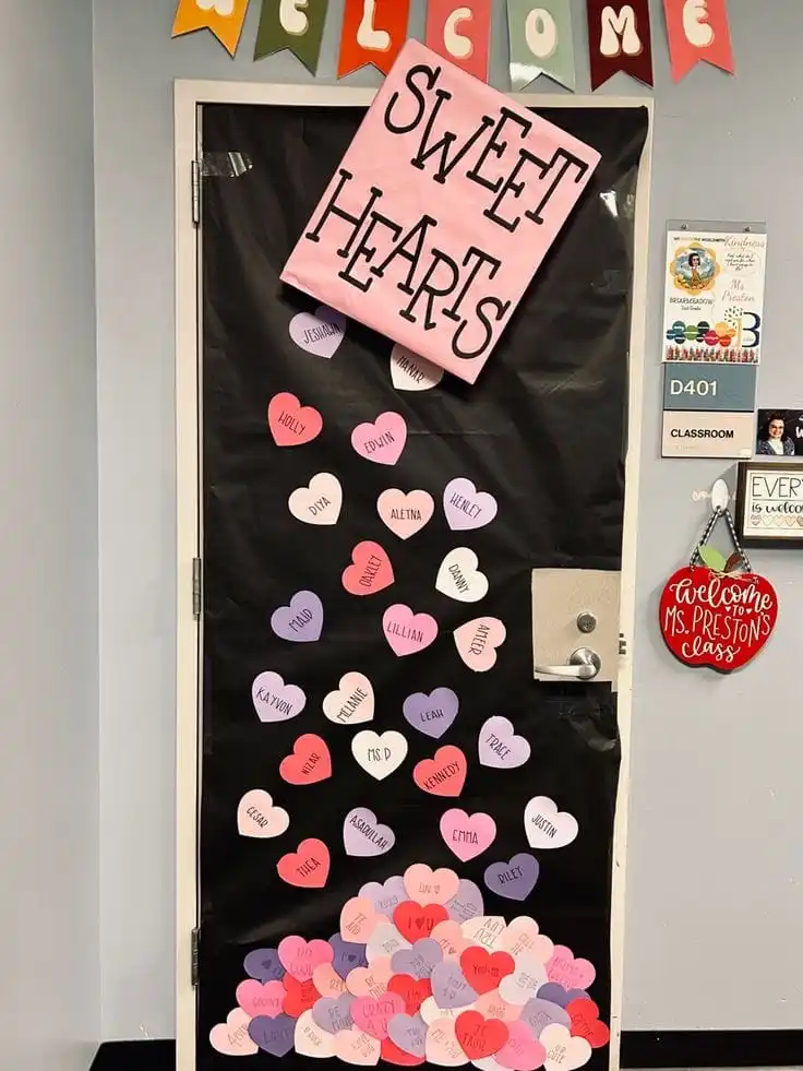 50 Creative Valentine’s Door Decorations for Your Classroom to Spread Love and Joy