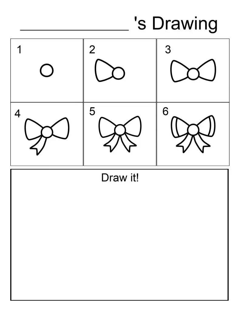 12 Valentine Directed Drawings For Kids (Free Download)