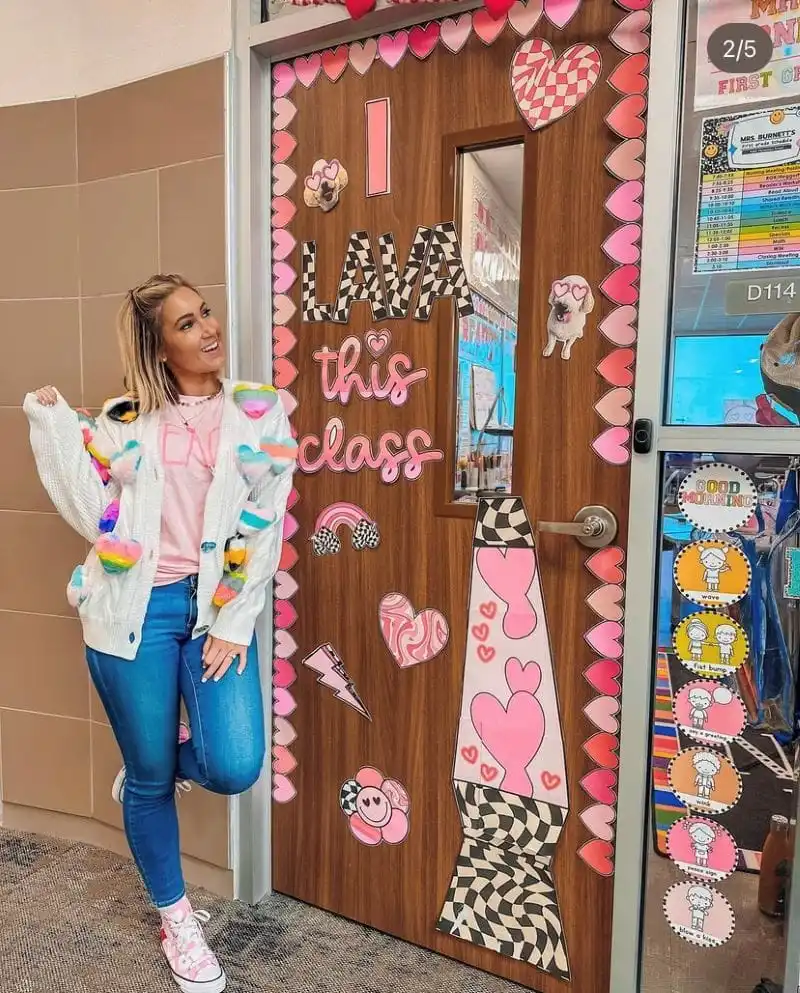 50 Creative Valentine’s Door Decorations for Your Classroom to Spread Love and Joy