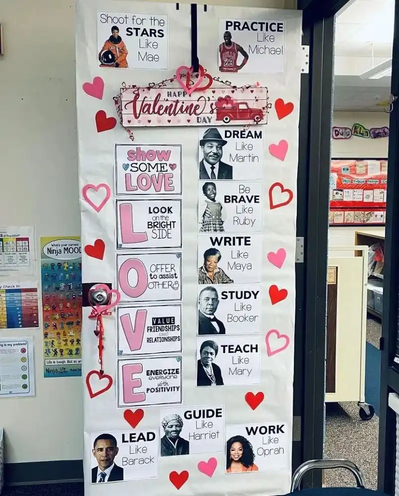 50 Creative Valentine’s Door Decorations for Your Classroom to Spread Love and Joy